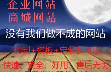 网站建设公司企业做网页定制作设计商城网站开发一条